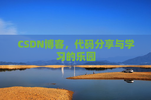 CSDN博客，代码分享与学习的乐园